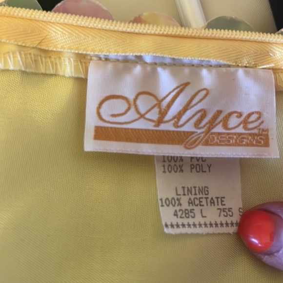 Alyce Designs yellow tulle and holographic sequin prom/bridesmaid/formal  size 6 - Picture 8 of 11
